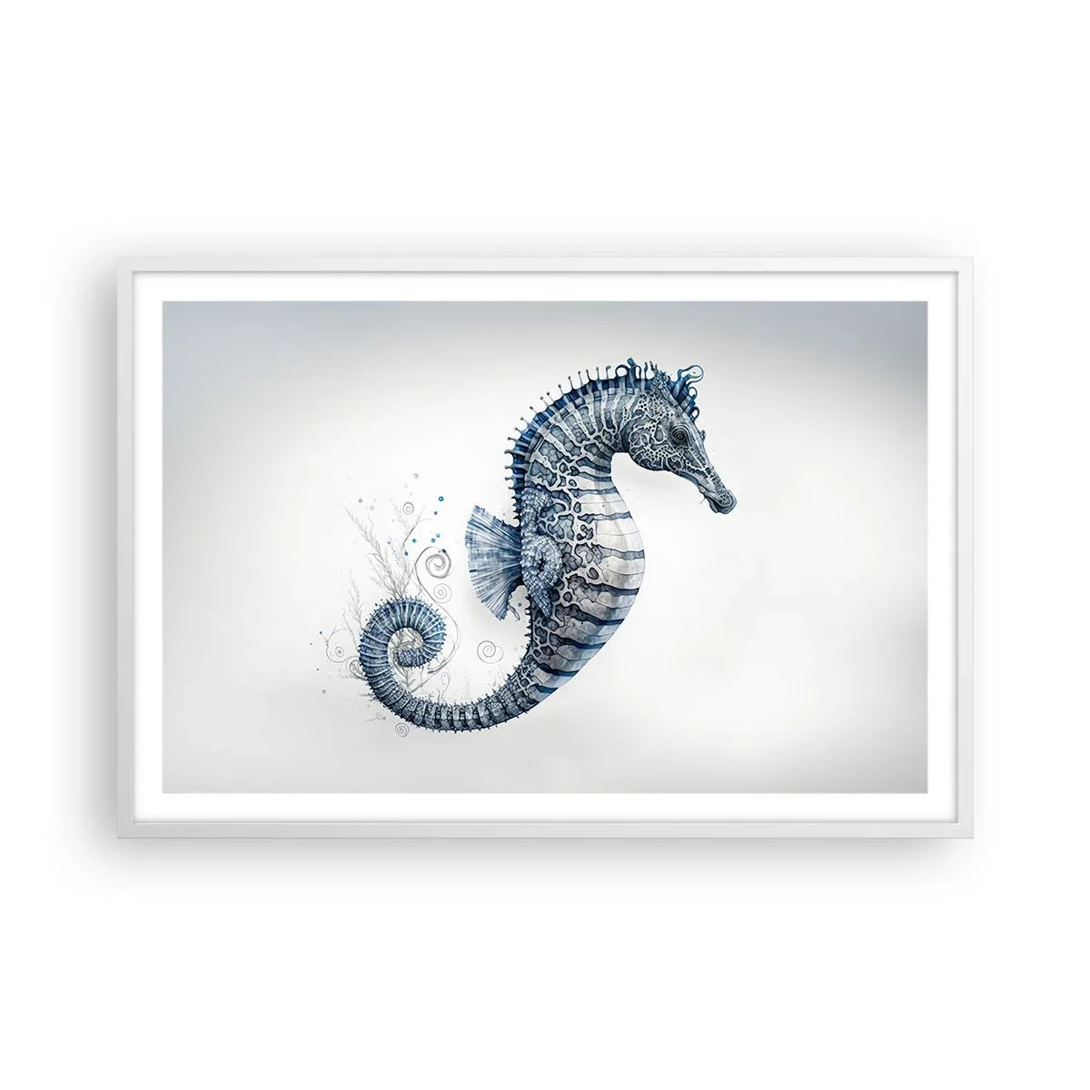Plakat i hvid ramme - En subtil vittighed fra naturen - 91x61 cm