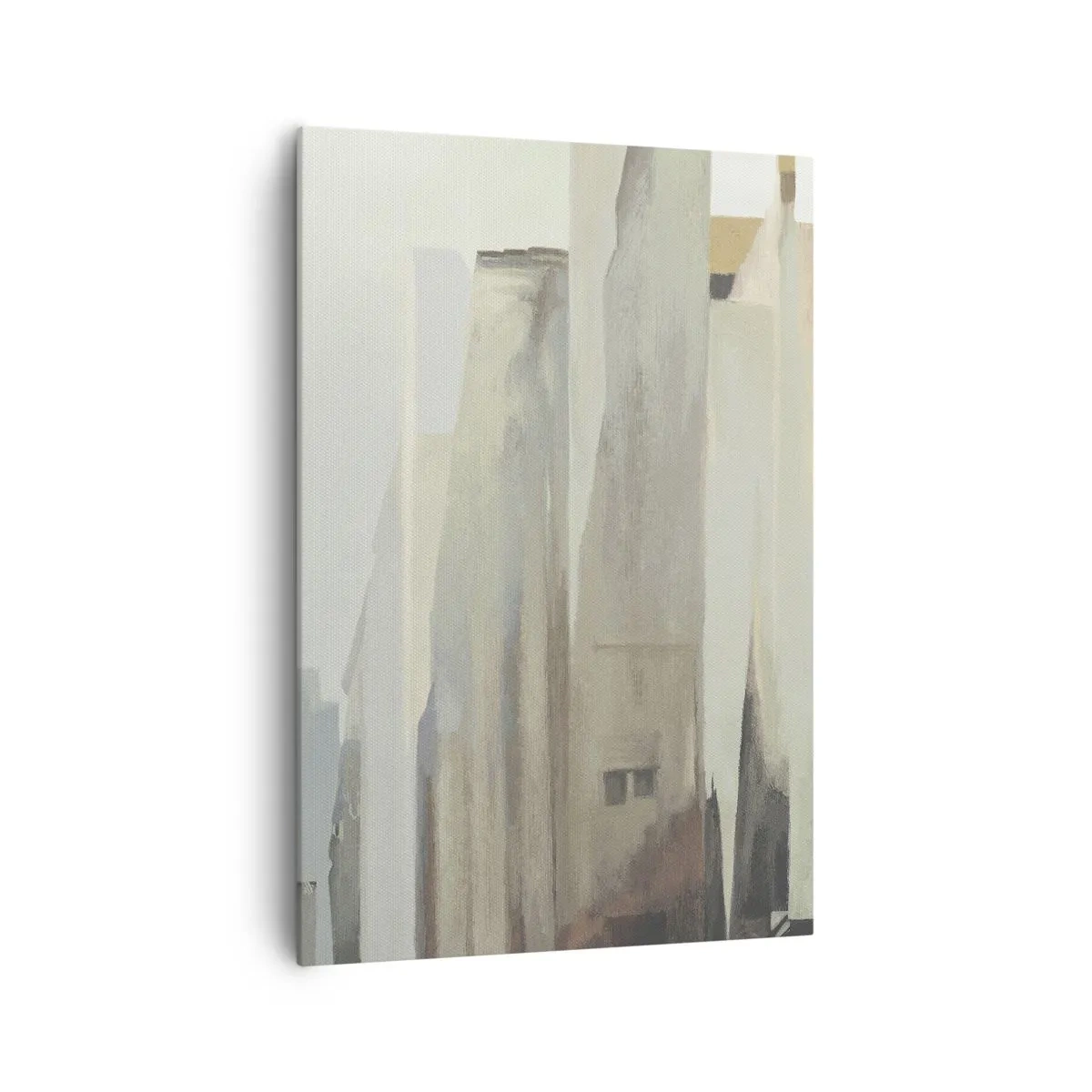 Lærredstryk - Billede på lærred - En drøm om byen - 70x100 cm