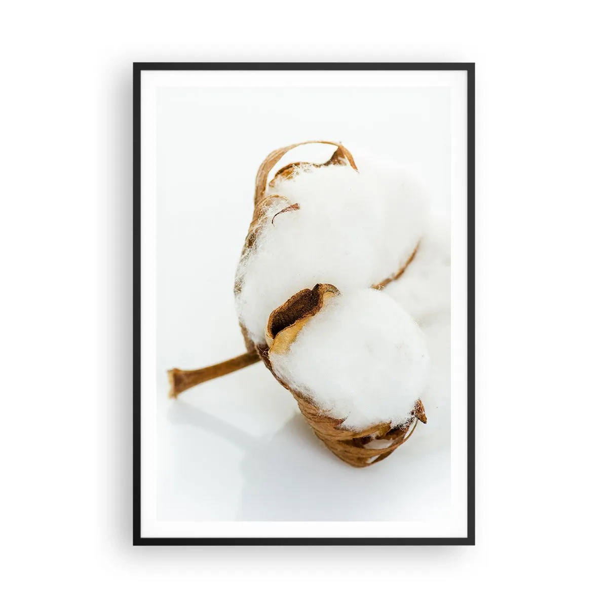 Plakat i sort ramme - Blød af natur - 70x100 cm