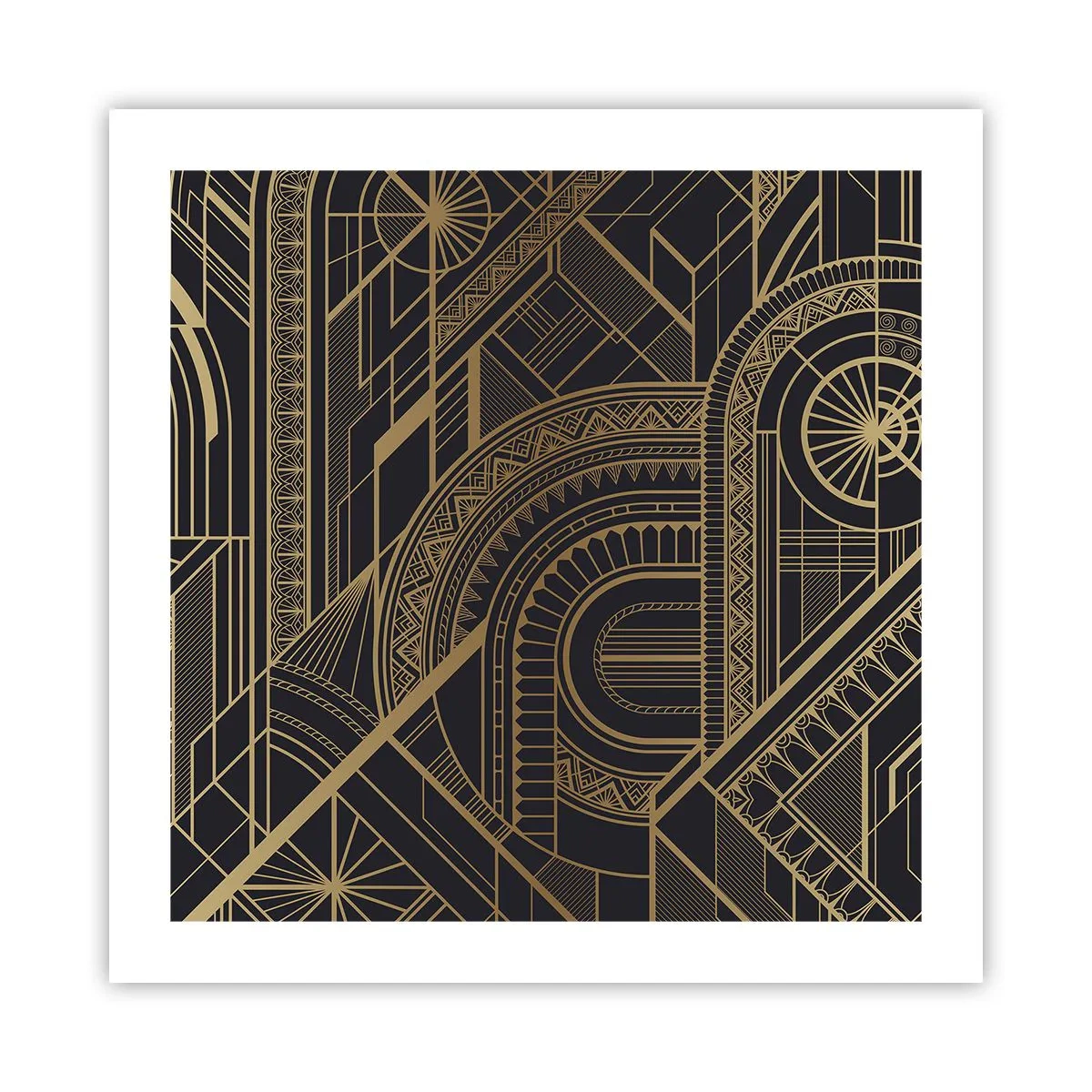 Plakat - Koncepter, idéer, planer - 50x50 cm