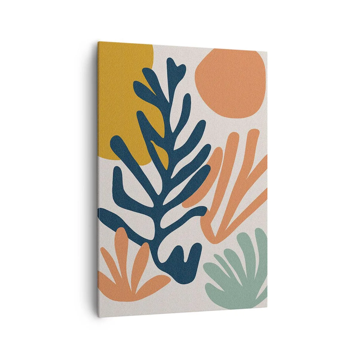 Lærredstryk - Billede på lærred - Koralhav - 70x100 cm