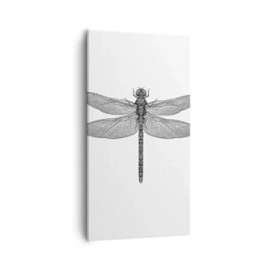 Lærredstryk - Billede på lærred - Præcision i naturen - 55x100 cm