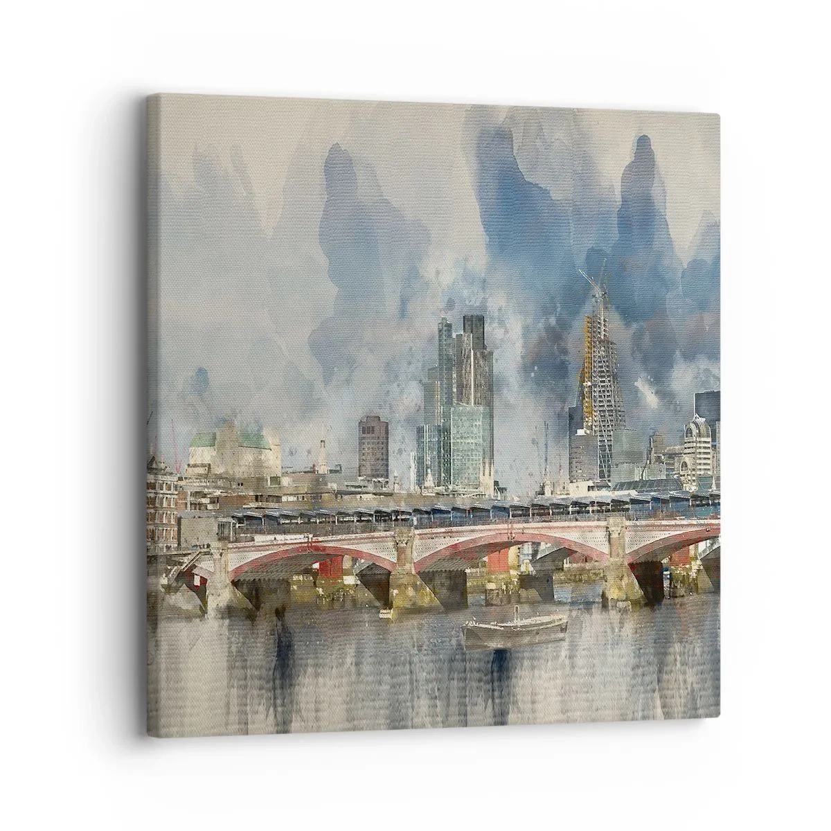 Lærredstryk - Billede på lærred - London i al sin pragt - 30x30 cm