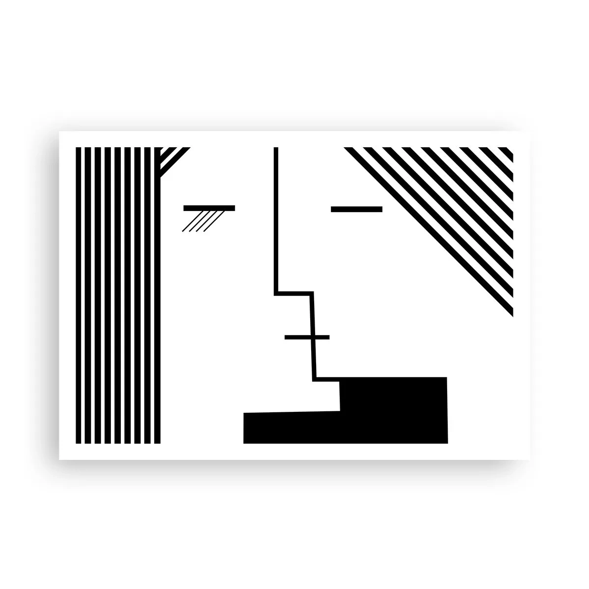 Plakat - Bare et kys - 100x70 cm