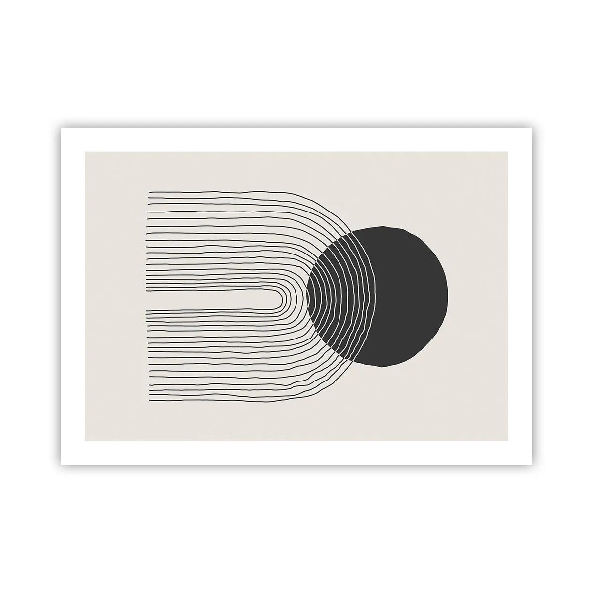 Plakat - Rystende og selvsikker - 70x50 cm
