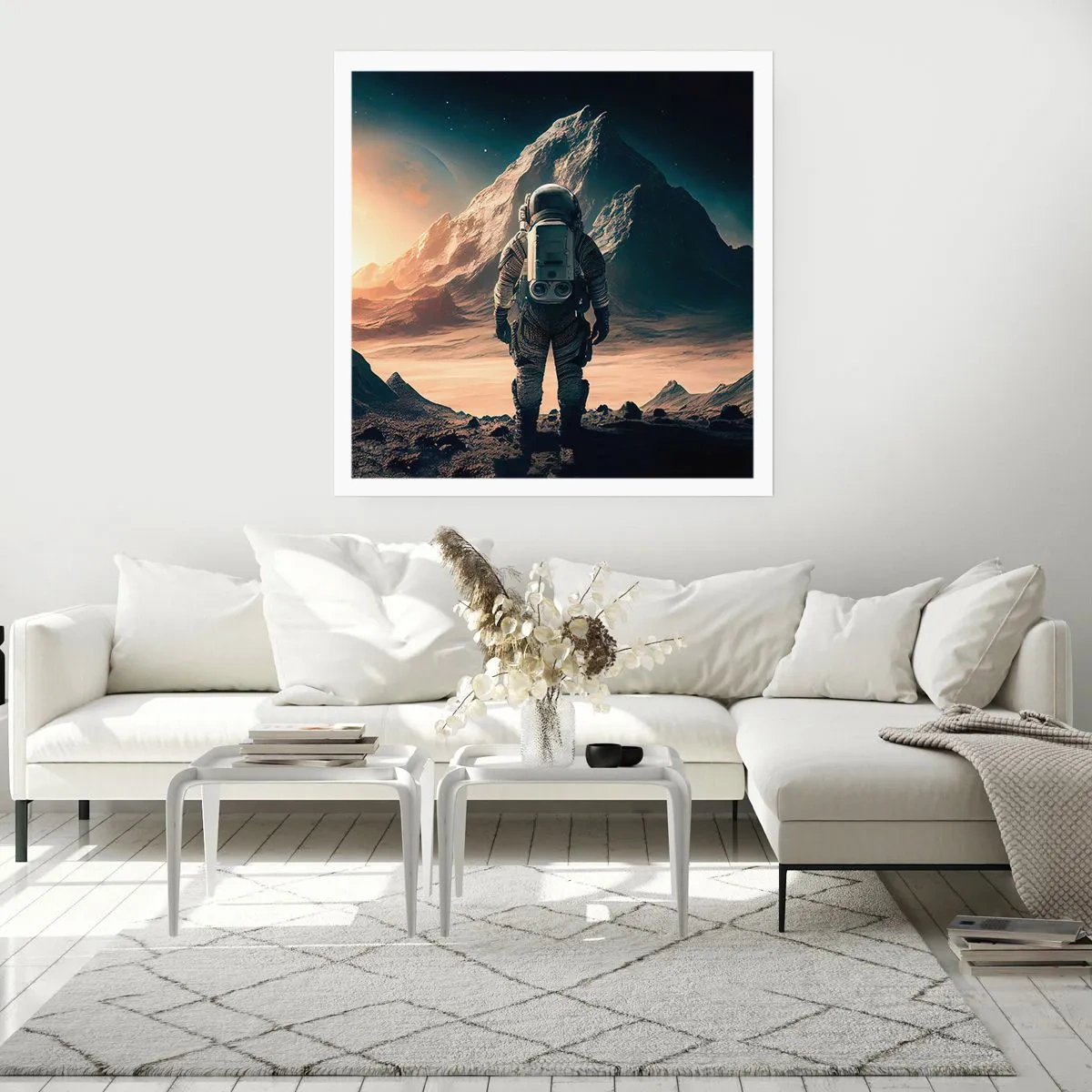 Plakat - En ny udfordring - 50x50 cm