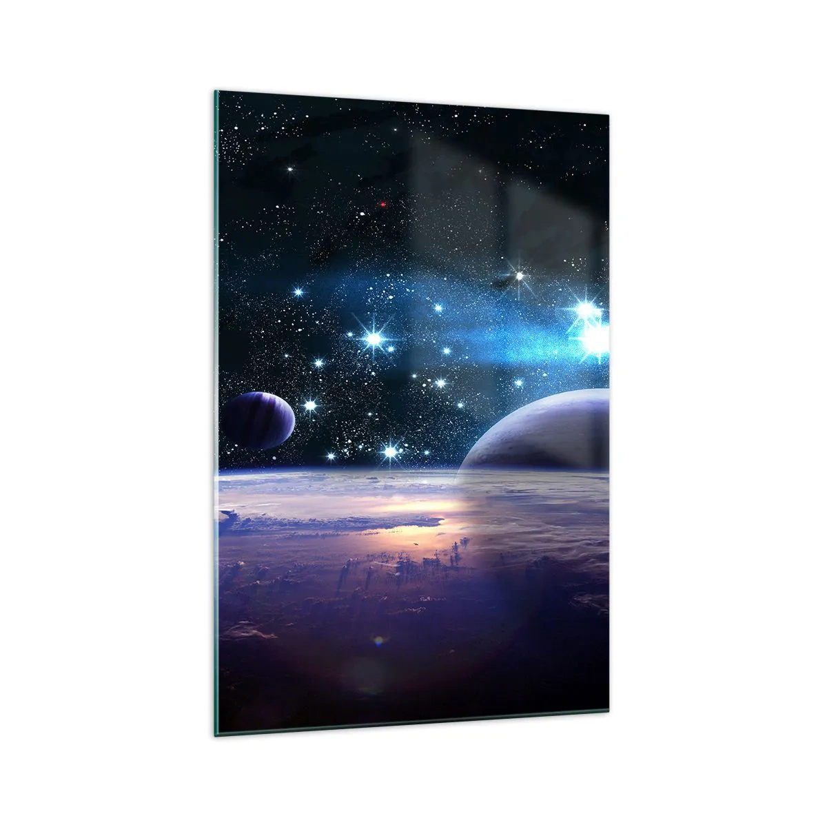 Billede på glas - Er du stadig alene? - 70x100 cm