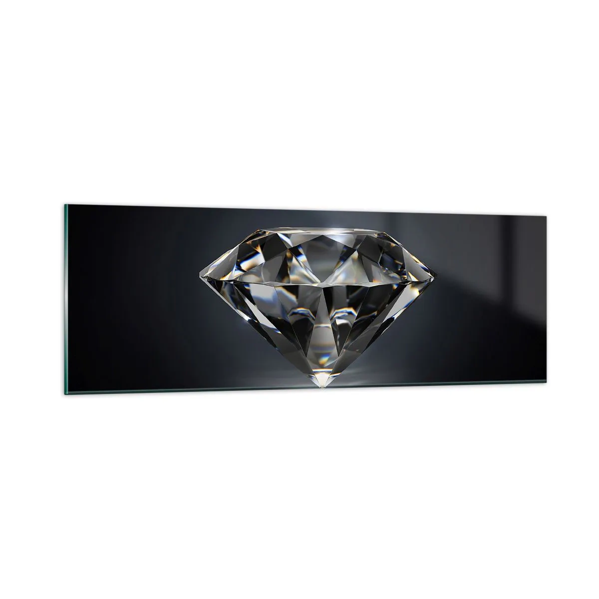 Billede på glas - Bedste veninde - 90x30 cm