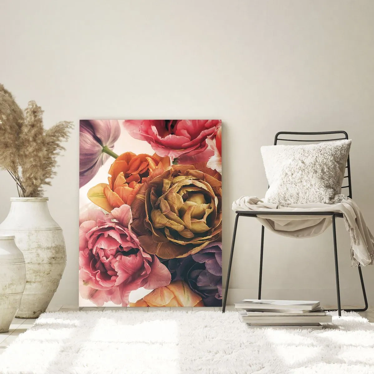 Billede på glas - Fejring af livet - 70x100 cm