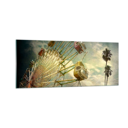 Billede på glas - Vil være, vil være sjov.... - 100x40 cm