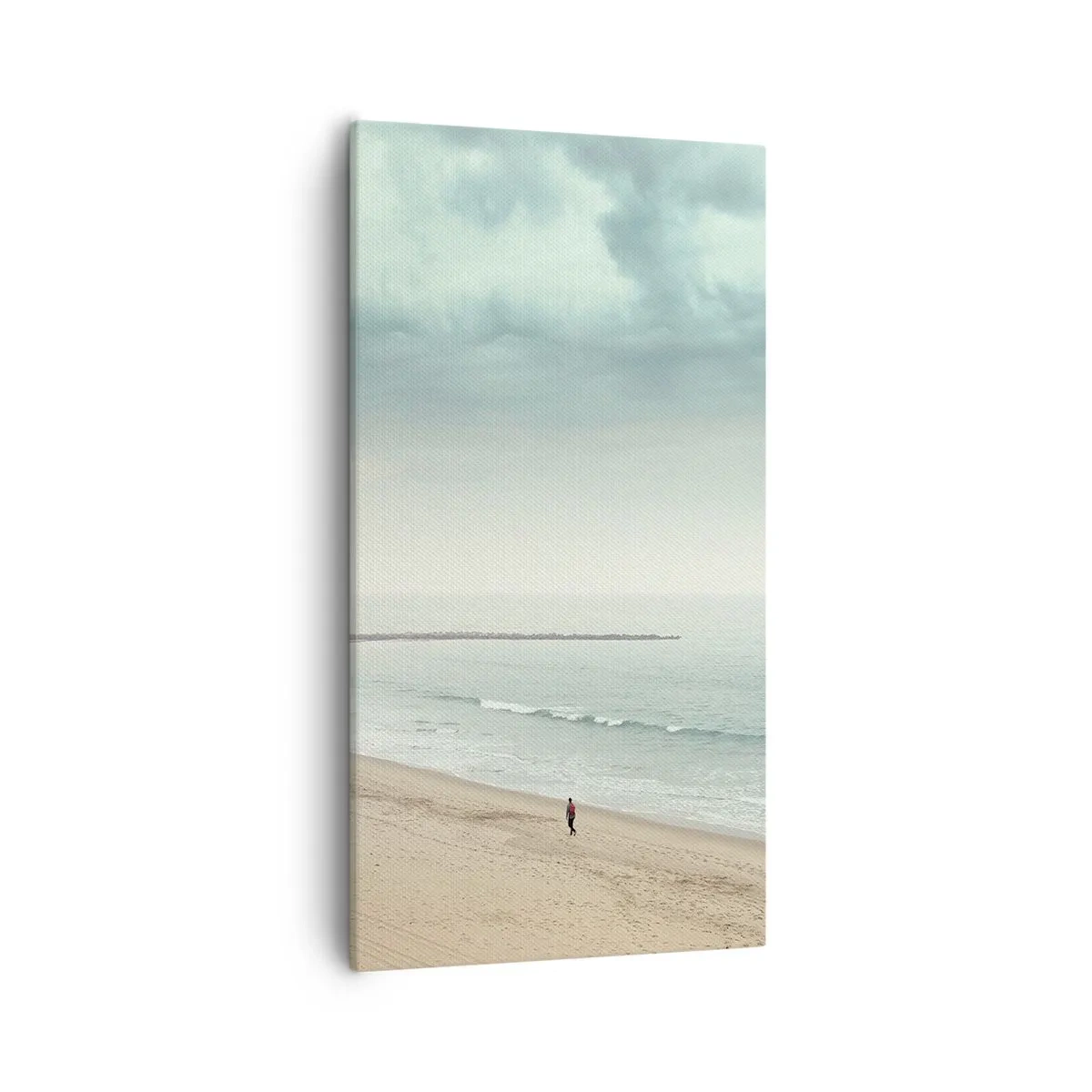 Lærredstryk - Billede på lærred - På jagt efter fred - 55x100 cm