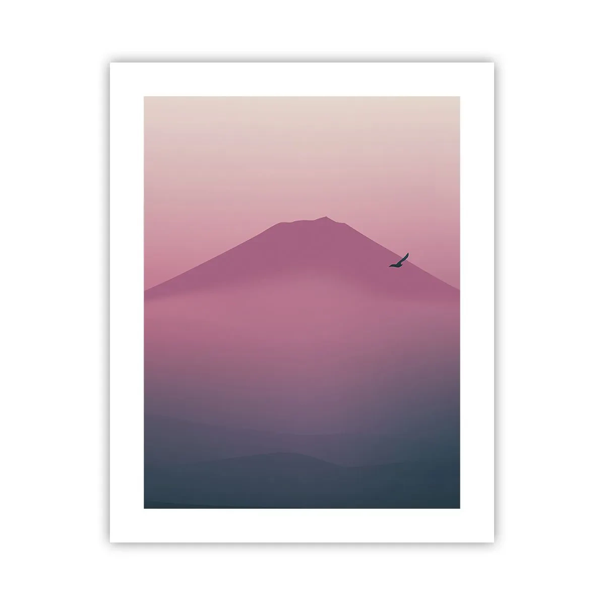 Plakat - Vandrer over skyerne - 40x50 cm