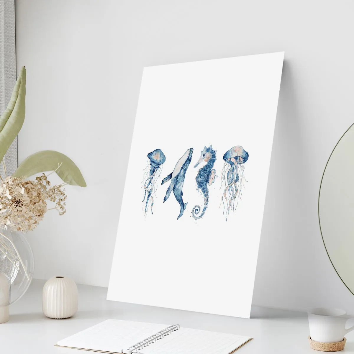 Plakat - Havets vidundere - 50x70 cm