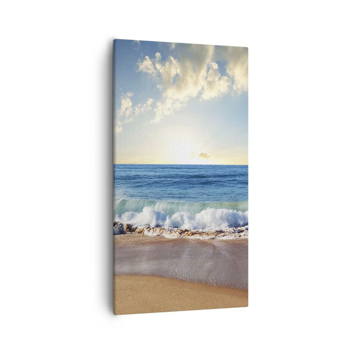 Lærredstryk - Billede på lærred - Bevægelse og stilhed på samme tid - 55x100 cm