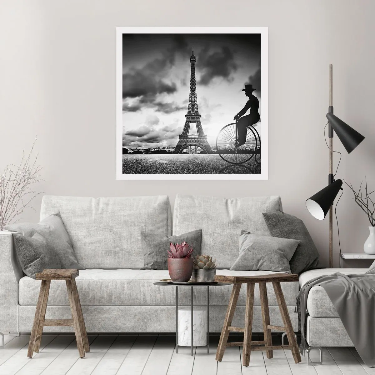 Plakat - Længsel efter Belle Epoque - 60x60 cm