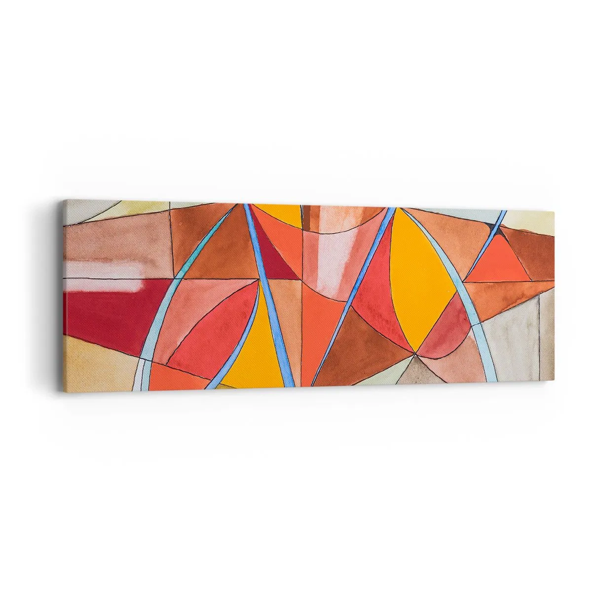 Lærredstryk - Billede på lærred - Karrusel, karrusel af drømme - 90x30 cm