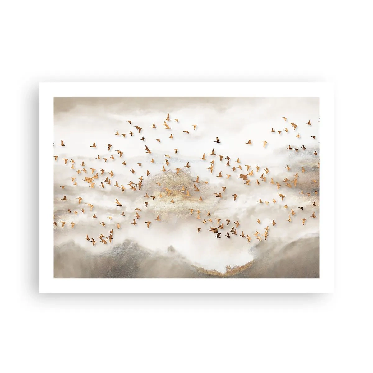 Plakat - Det er på tide... - 70x50 cm