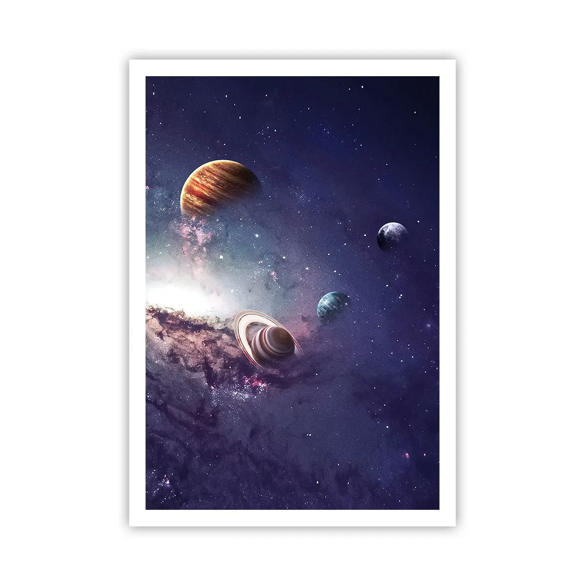 Plakat - Systemet med soldans - 70x100 cm