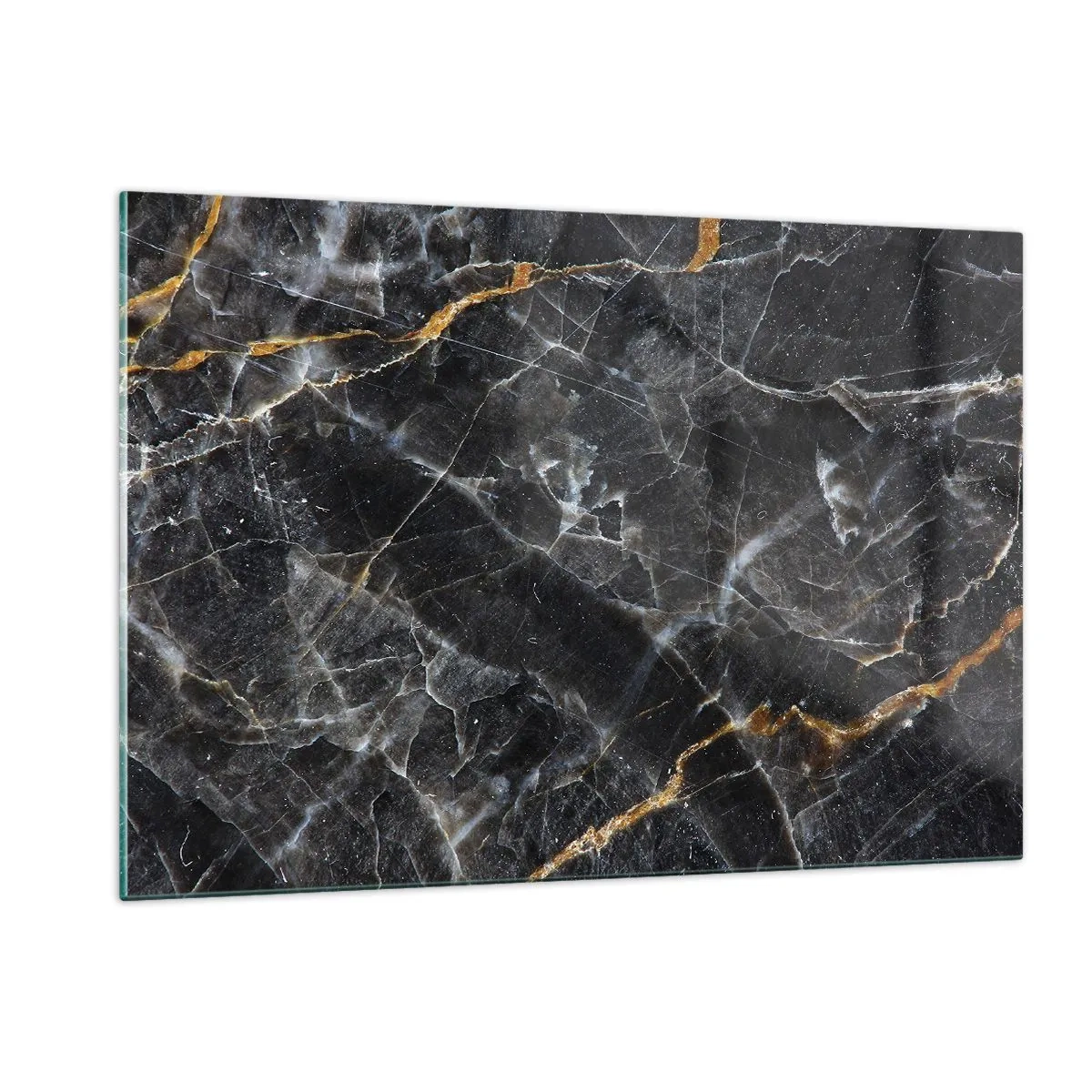 Billede på glas - En stens indre liv - 120x80 cm