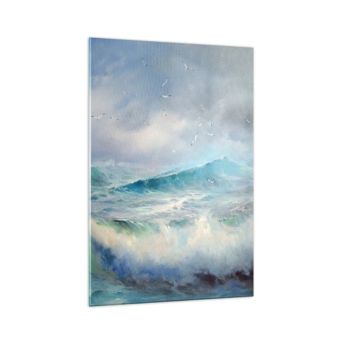 Billede på glas - "Hvirvelvinden hylede af triumf ...’ - 70x100 cm