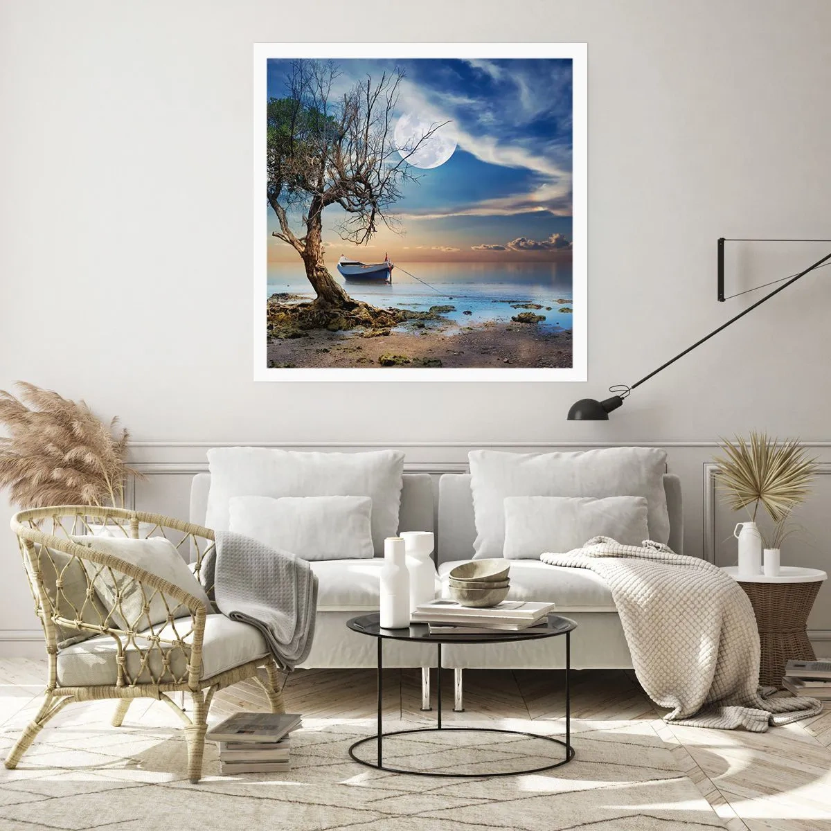 Plakat - Er dette enden eller begyndelsen? - 50x50 cm