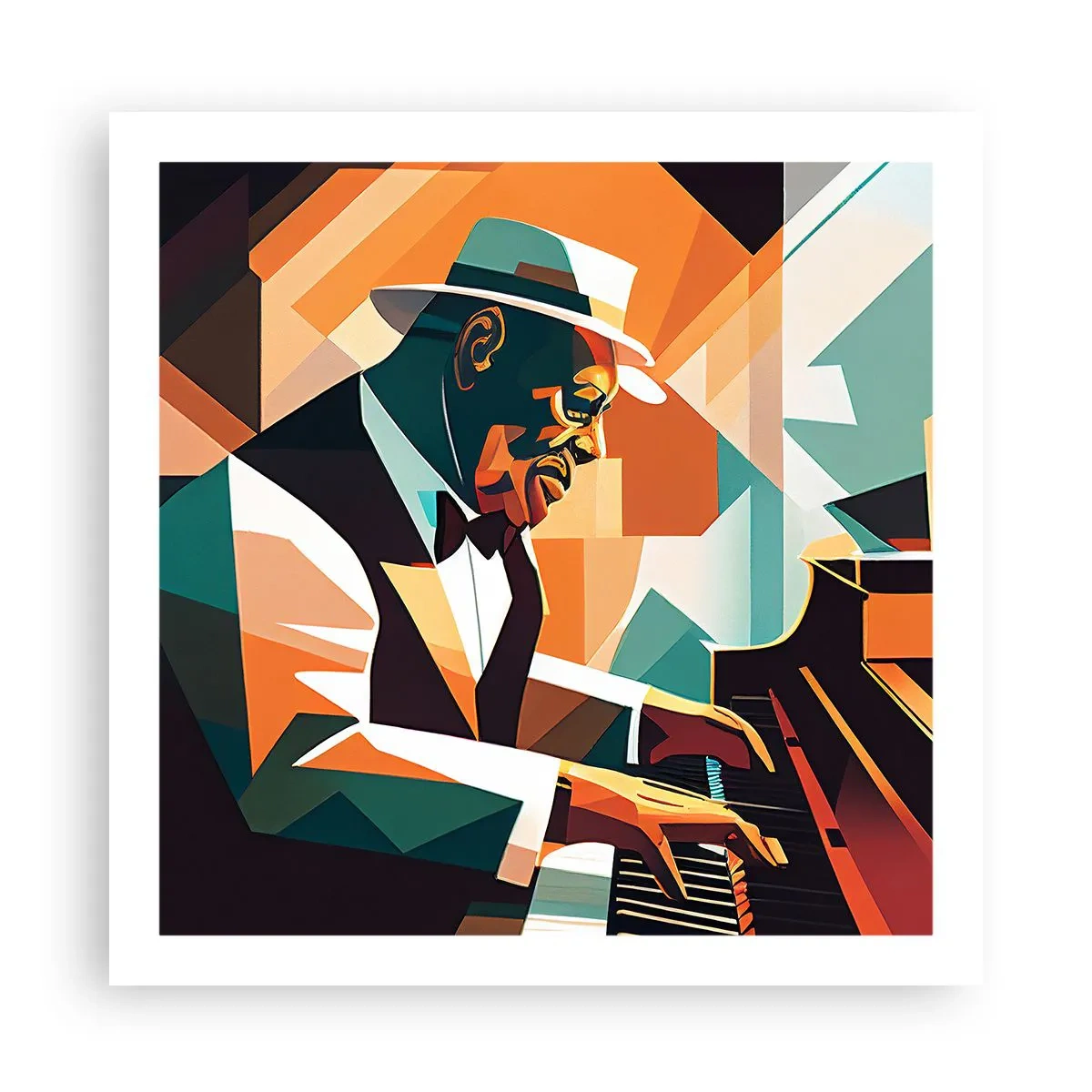 Plakat - Alt det jazz - 60x60 cm