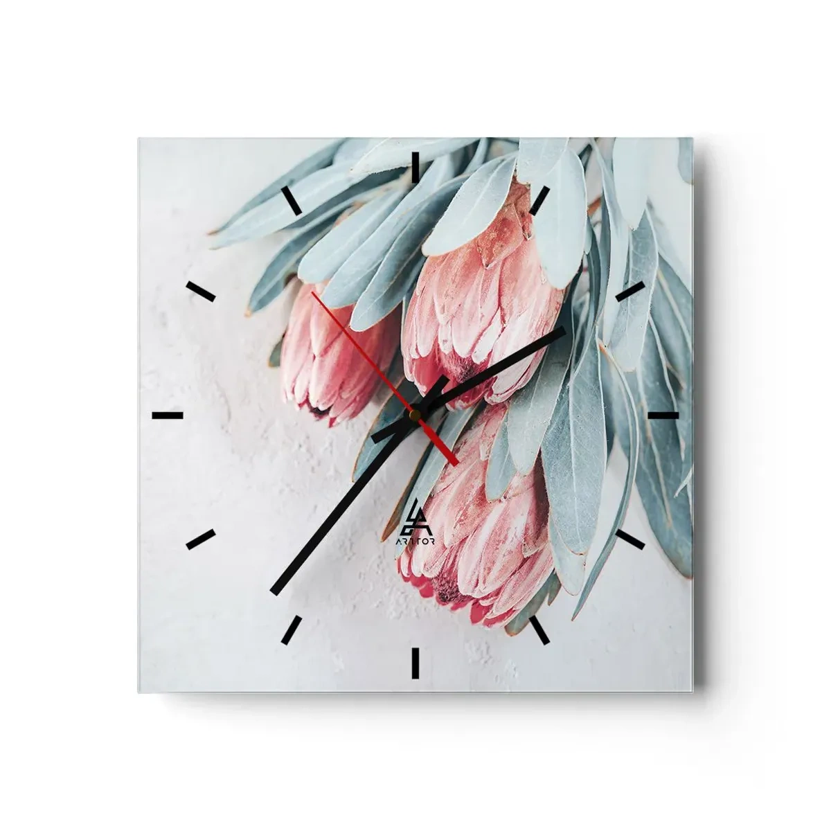 Vægur, Uret - Skammer sig over deres egen skønhed - 30x30 cm