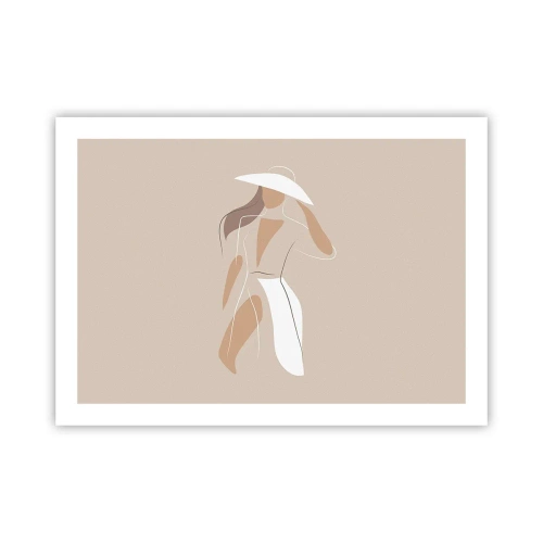 Plakat - Mode er sjovt - 70x50 cm