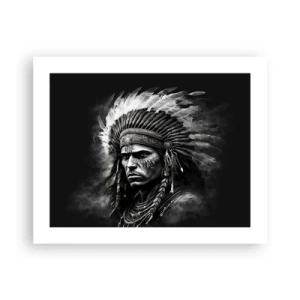 Plakat - Leder og kriger - 50x40 cm