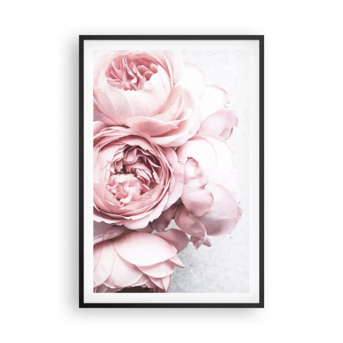 Plakat i sort ramme - For de romantiske - 61x91 cm