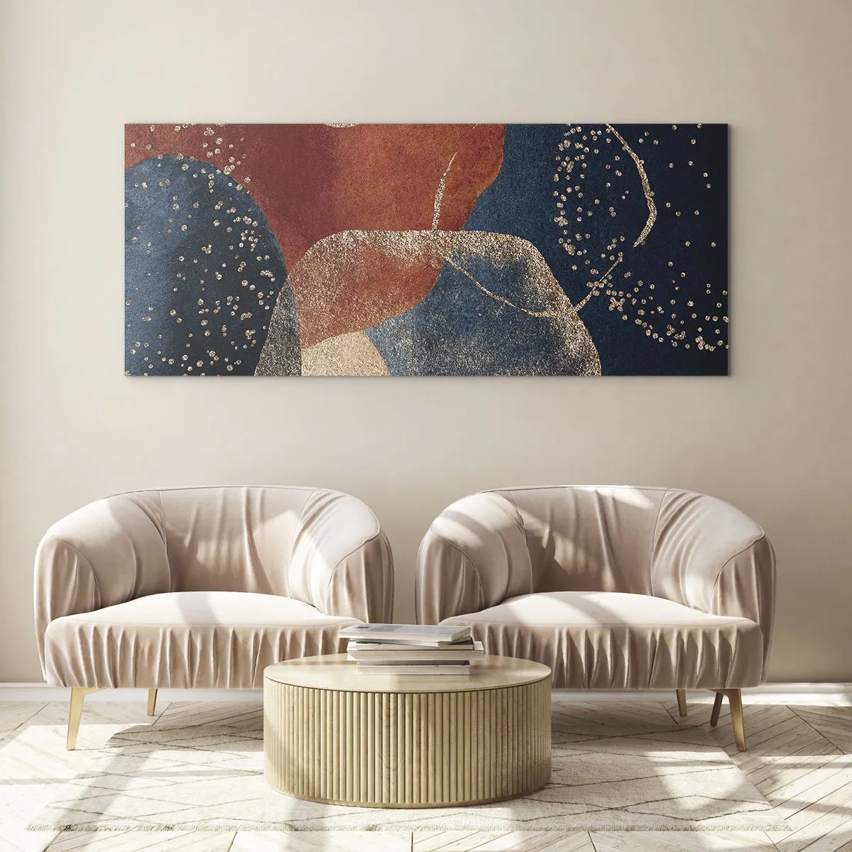 Billede på glas - Lethed i tilværelsen - 120x50 cm