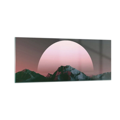 Billede på glas - I en nabogalakse - 100x40 cm