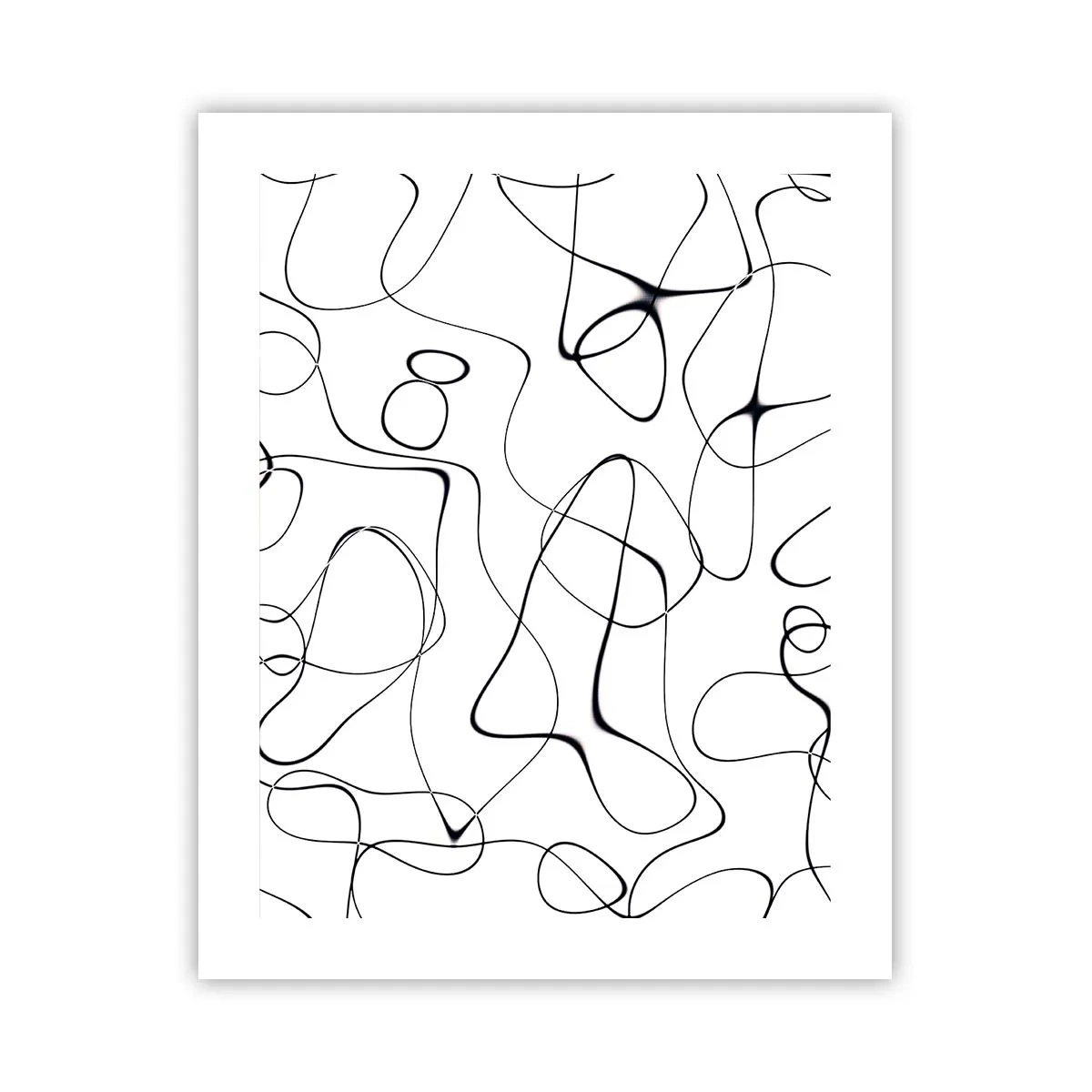 Plakat - Livets veje, skæbnens omskiftelser - 40x50 cm