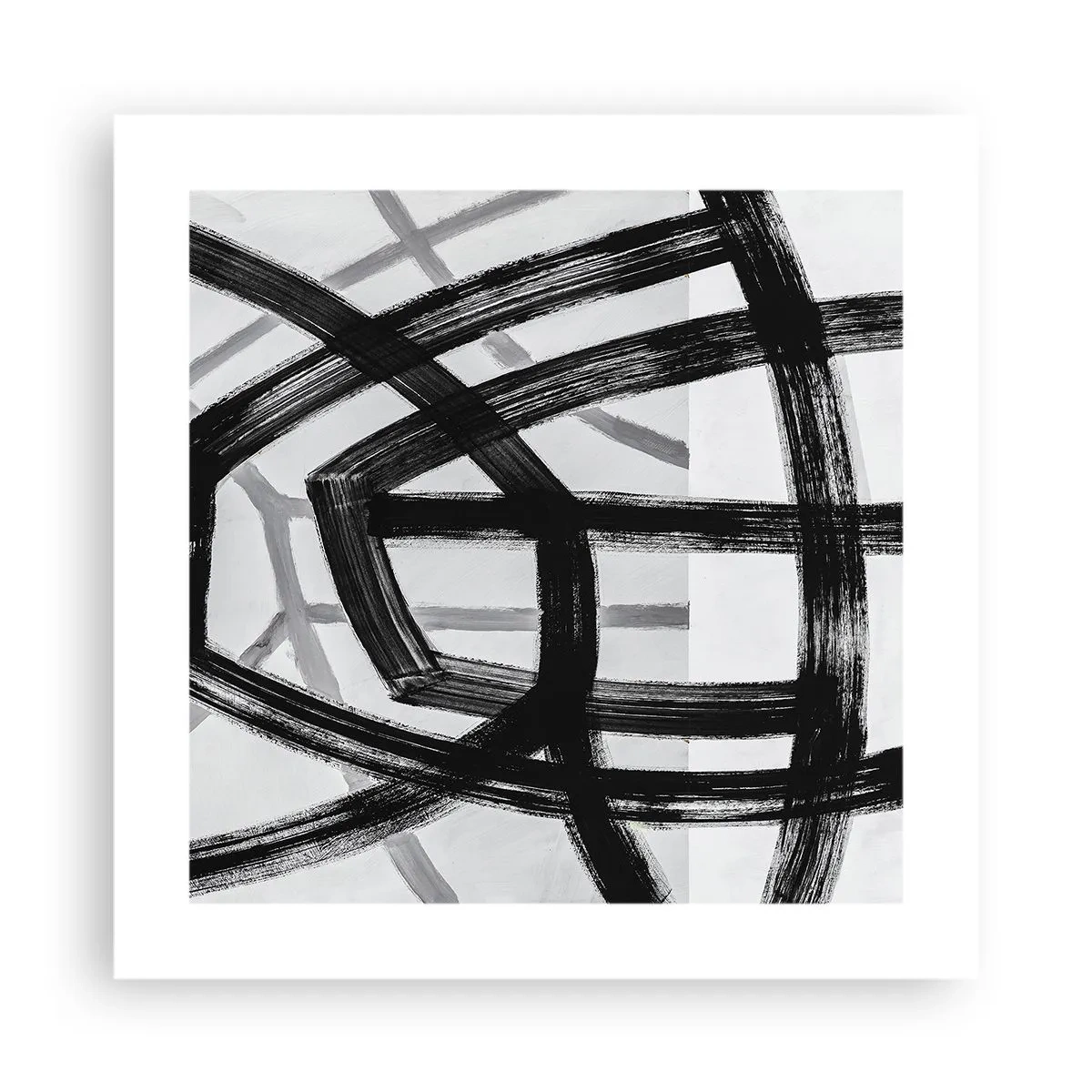 Plakat - Opbygning af dybde - 40x40 cm