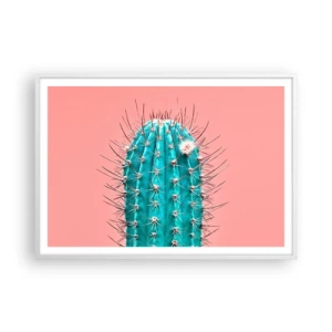 Plakat i hvid ramme - Bare se - 100x70 cm