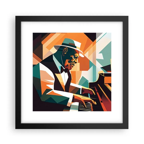 Plakat i sort ramme - Alt det jazz - 30x30 cm
