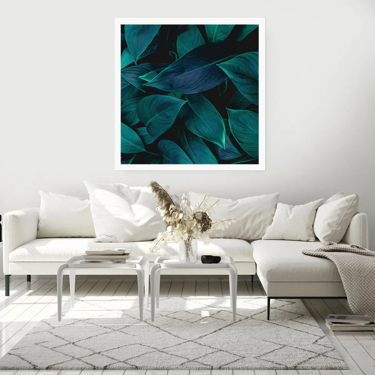 Plakat - Grønt i sig selv - 40x40 cm