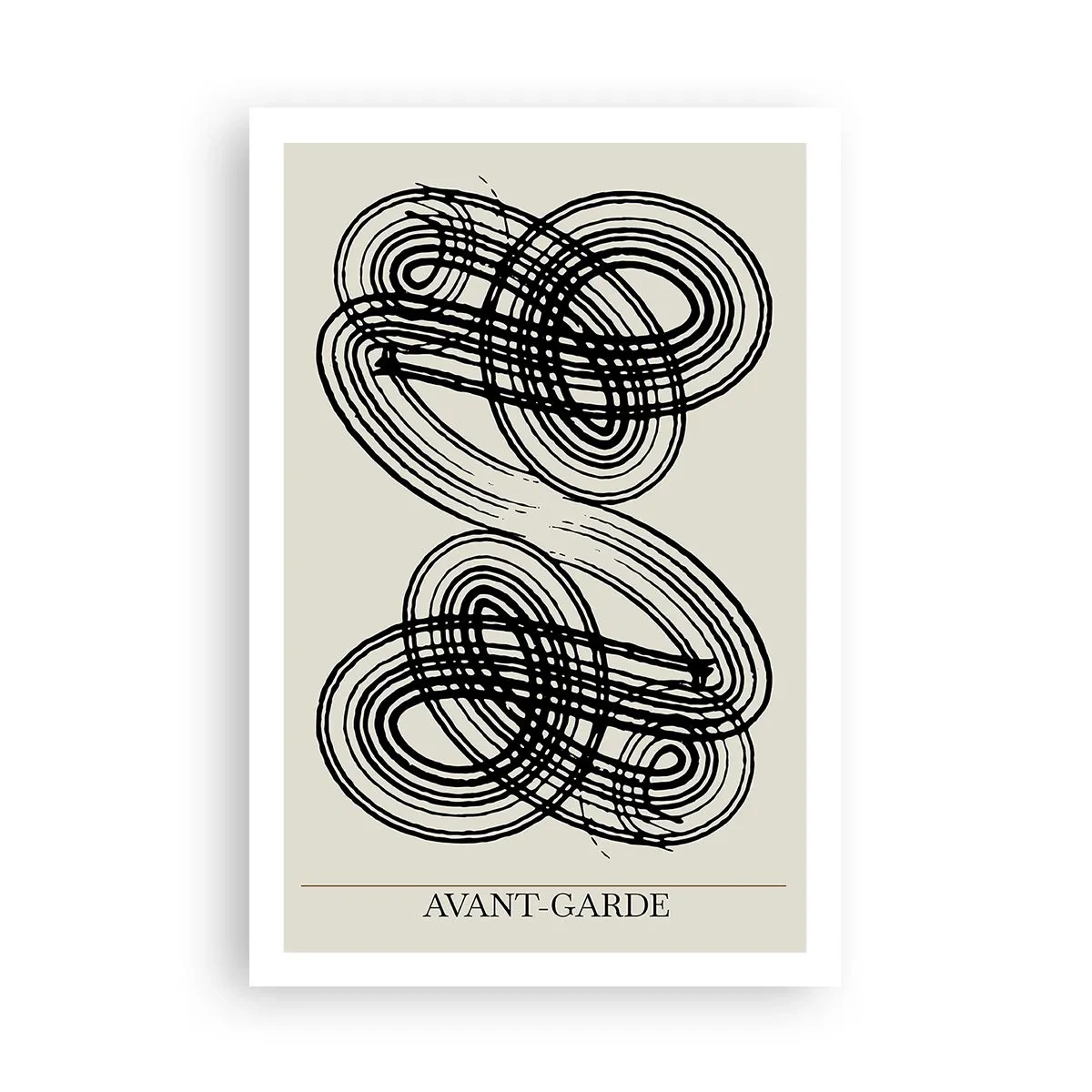 Plakat - Det kom ud spontant - 61x91 cm