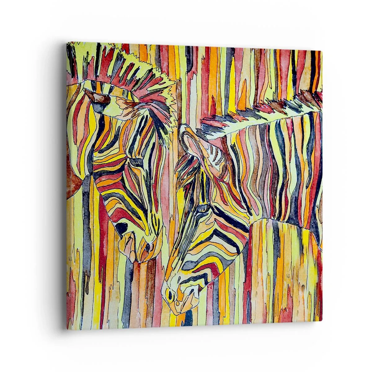 Lærredstryk - Billede på lærred - Så du også... - 40x40 cm