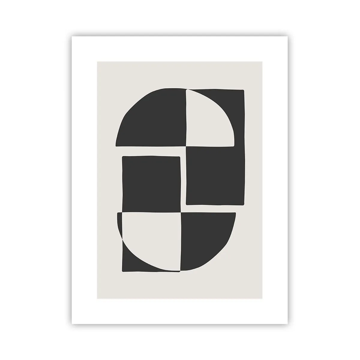 Plakat - Antitese - syntese - 30x40 cm