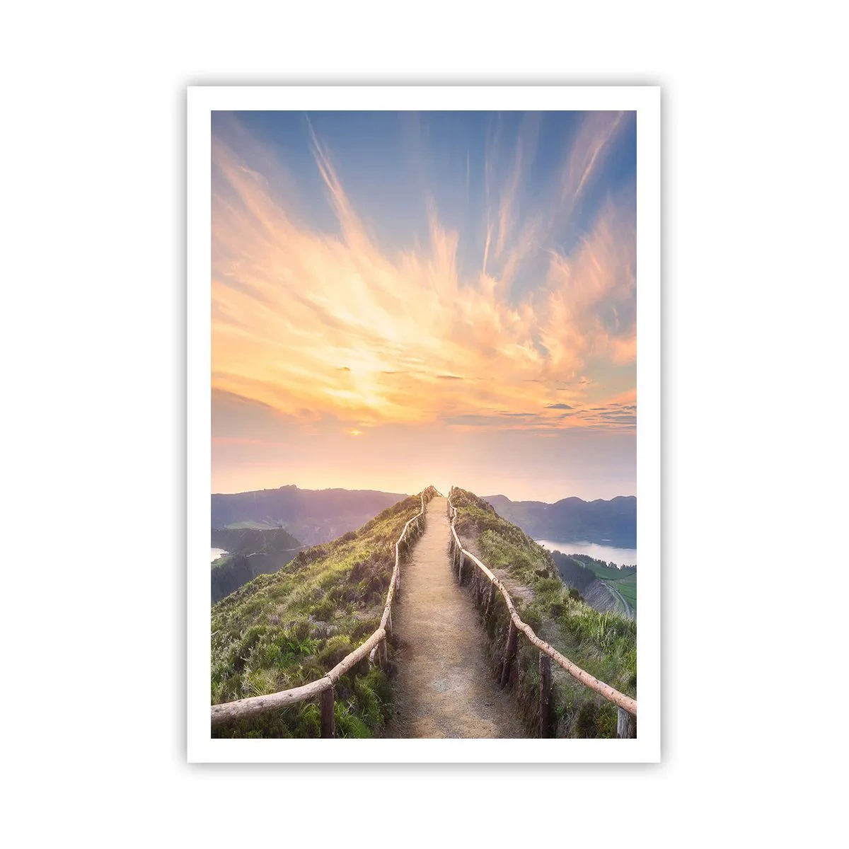 Plakat - Tæt på himlen - 70x100 cm