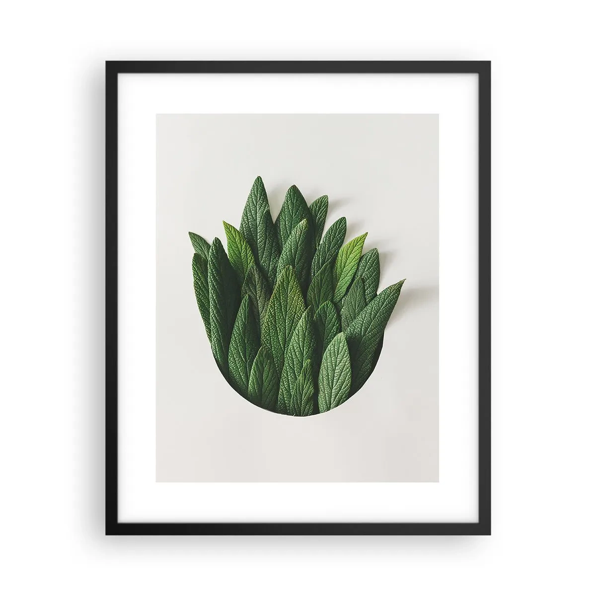 Plakat i sort ramme - Uhæmmet nysgerrighed - 40x50 cm