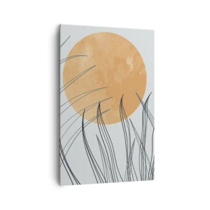 Lærredstryk - Billede på lærred - Altid mod solen - 80x120 cm