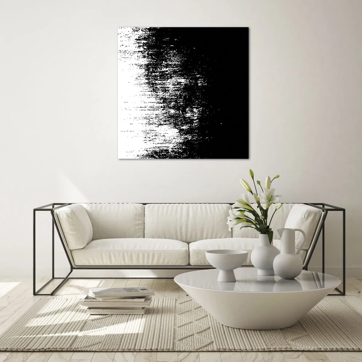 Billede på glas - Og vinderen er... - 50x50 cm