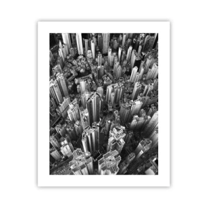 Plakat - Stadig højere og højere - 40x50 cm