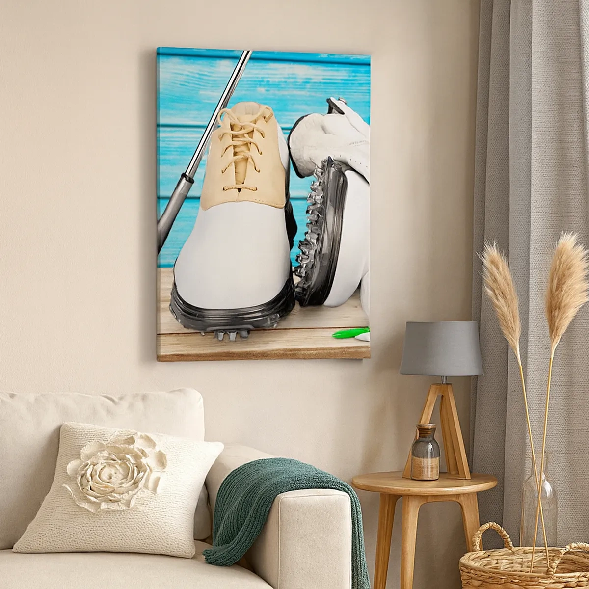 Lærredstryk - Billede på lærred - Alt er klar - 50x70 cm