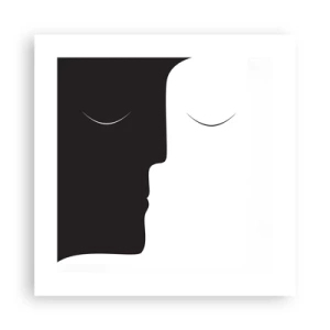 Plakat - Modsætningernes enhed - 40x40 cm