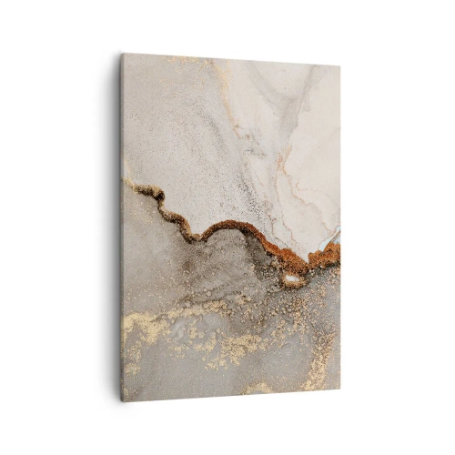 Lærredstryk - Billede på lærred - På farvegrænsen - 50x70 cm