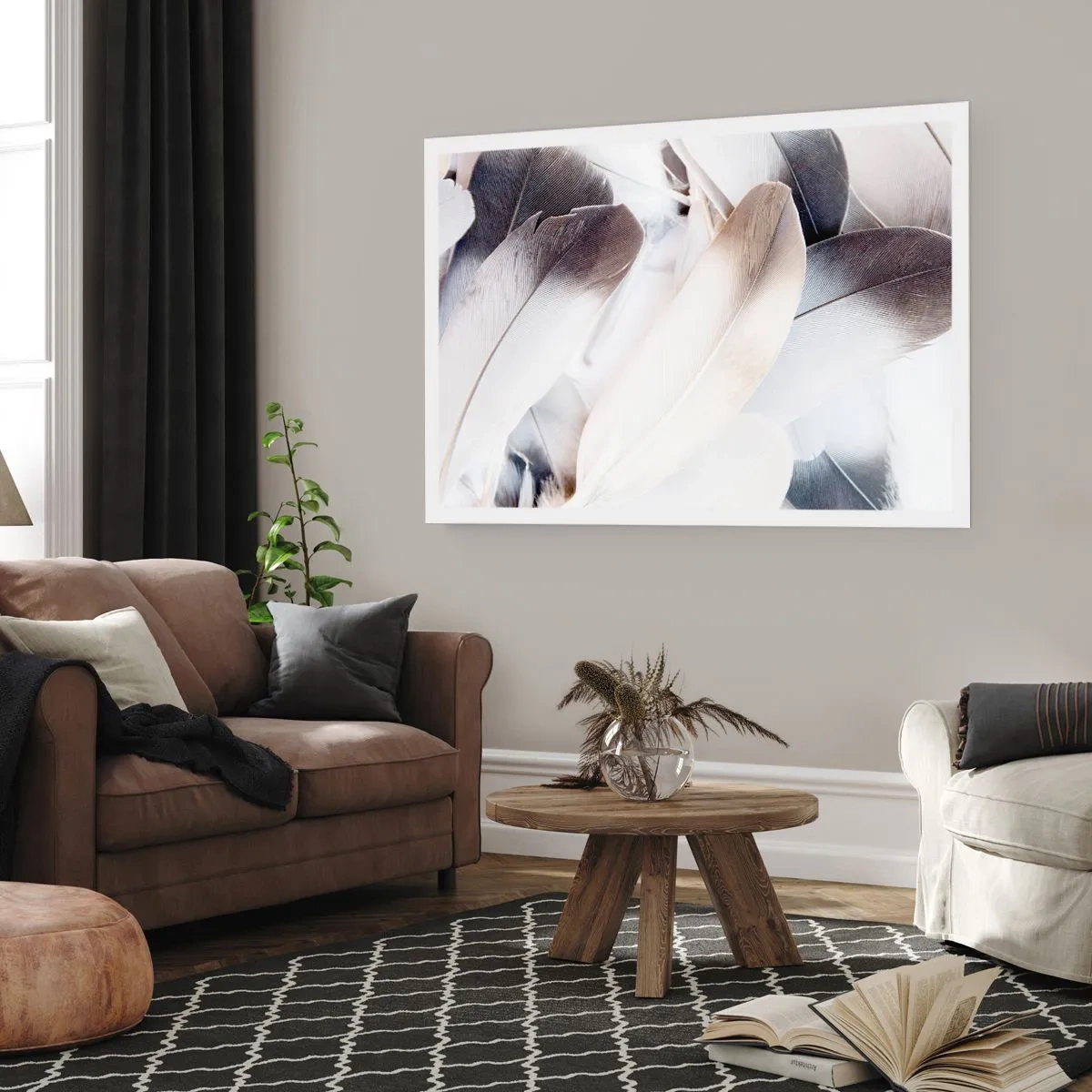 Plakat - Næsten engleagtig - 50x40 cm