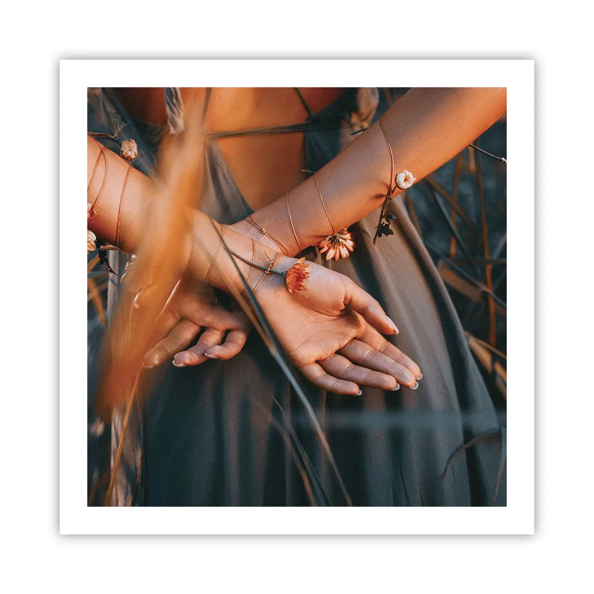 Plakat - Forbundet med naturen - 60x60 cm